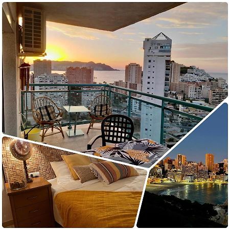 Traveler'S Beach Apartment With Sea View, Free Coffee & Parking Benidorm Exterior foto